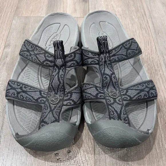 Keen Gray Patterned Women's Sandals - Picture 1 of 6